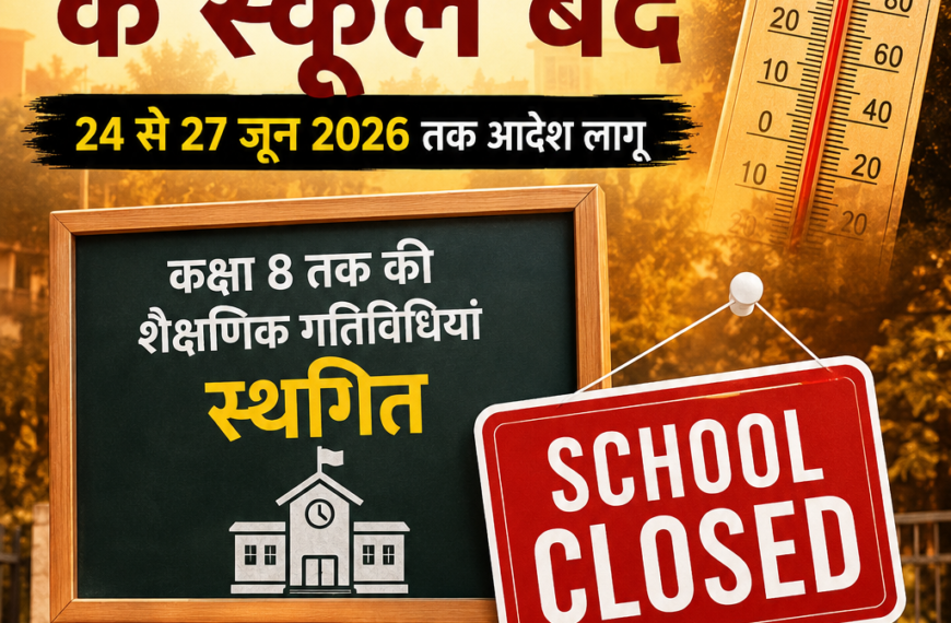 मुजफ्फरपुर में भीषण गर्मी के कारण स्कूलों के समय में बदलाव, कक्षा 8 तक की शैक्षणिक गतिविधियां स्थगित